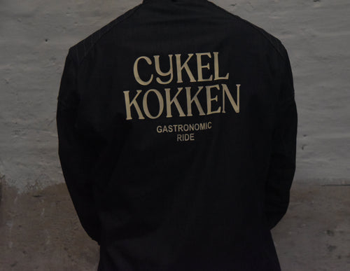 Cykelkokken kokkejakke – forside